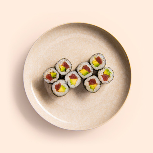 Hosomaki Atún y aguacate